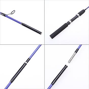 Taşınabilir Teleskopik Balıkçı Ultralight Kamış Olta 120 cm 103 gr 2 parça Makarasız