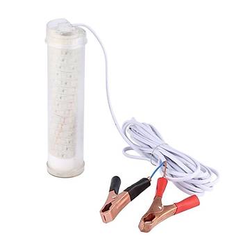 Sualtı LED Işık Gece Tekne Balıkçılık 12 V 25 W Ampul 104 SMD LED ON/OFF 5 MT