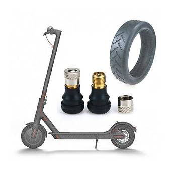 M365/Pro Elektrikli Scooter İçin Tubeless Lastik Valfi 2 Adet