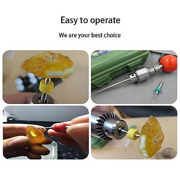 Mikro Karb�r PCB Matkap Ucu Metal CNC Sondaj 10lu Set 0.2-1.2mm 