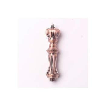 Mum Mhr Damga Kolu Premium Metal Kraliyet Tac Antik Bakr