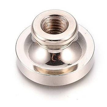 Boş Mum Mühür Gümüş Damga Kafası Yuvarlak 30mm Bronz