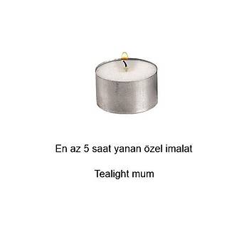 Davetiye Mum Mühürü Uygulama Seti Ahşap Rengi 960 Kalp