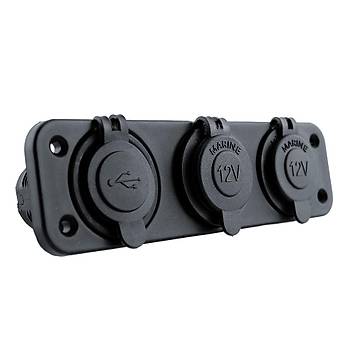 Motor akmak SU GERMEZ Tekne 12-24V USB 5V