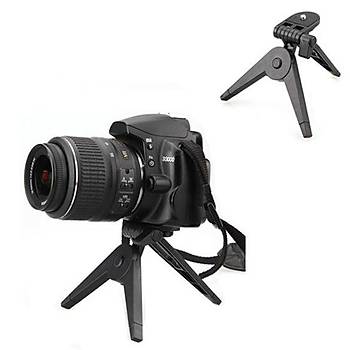 Mini Taşınabilir Katlanır Tripod DSLR SLR Aksiyon Cam