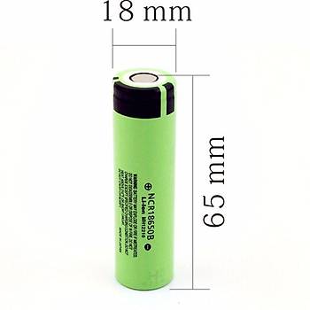 PANASONIC NCR18650B 3400mAh 3.7V Li-lon Şarjlı Pil