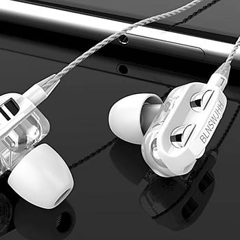 Kulak İçi Yüksek Kalite Bass Mikrofonlu Stereo Spor Kulaklık 