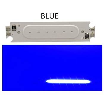 COB LED Çip Mavi 12V 2W 6015 PCB Bord DIY Işık Kaynağı 