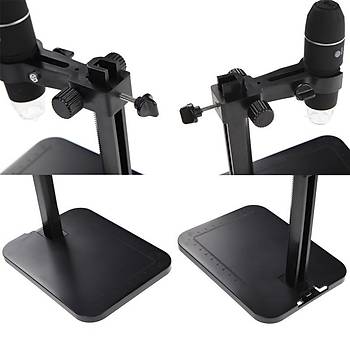 1000X 2MP USB Dijital Mikroskop  8 LED Asansör Standı