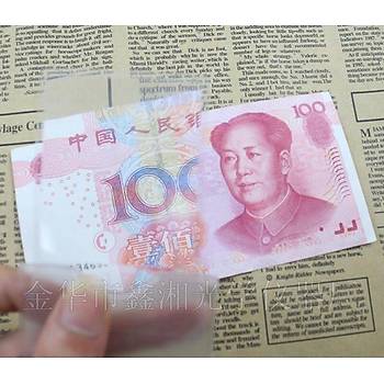 3X �nce Kart B�y�te� PVC Plastik �effaf