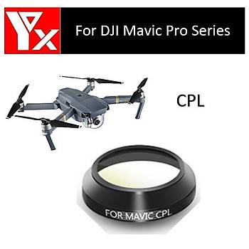 DJI Mavic Pro Platinum Gimbal Kamera Lensi İçin CPL Filtre Dairesel Polarize YX