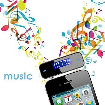 Araç Kiti LCD Araç İçi Handsfree Stereo Müzik Ses Radyo MP3 iPod PC FM Verici 