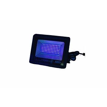 50W UV 395nm-400nm LED Mor Işık Projektör