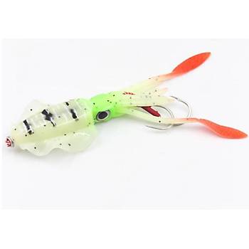 PROFISHER TPR Fosforlu Silikon Kalamar Sahte Yem 15,3cm 60gr 1046  