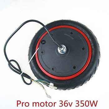 M365 Pro Elektrikli Scooter İçin 350W Tekerlekli Motor Jant 8.5?