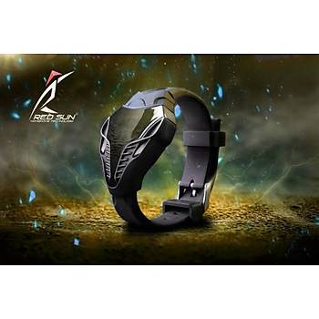 Dijital Erkek Led Spor Saat Moda gen Kobra Tasarm Silikon Kay
