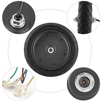M365 Elektrikli Scooter İçin 350W Tekerlekli Motor Jant 8.5 inç