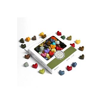Mühür Mumu Eritme Kalp Boncuk Paket Model No: 700 Karışık