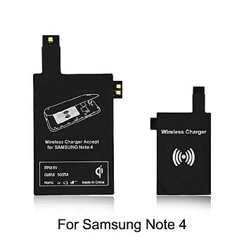 Samsung Note 4 için Qi Kablosuz Þarj Pad'i 600 mah