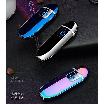 Tesla Bobin Elektrikli Çakmak USB Şarjlı Anti Rüzgar Zarif Tasarım