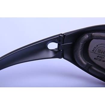 Gözlük DAISY USA MILITARY C5 4 Lensli UV 400