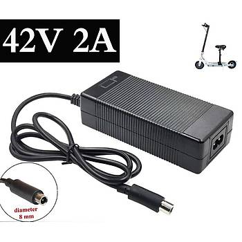 Xiaomi M365 Ninebot Elektrikli Scooter ��in 42V 2A �arj Adapt�r�