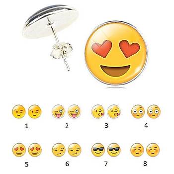 EMOJ Kpe Kabartma Cam Kaplamal Gzlkl Emoji