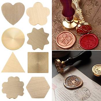 Bo� Mum M�h�r Pirin� Damga Ba�l��� ��gen 25x22mm