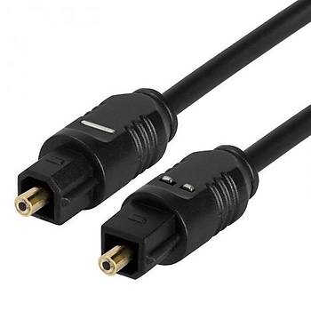 Toslink Fiber Optik Dolby Dijital SPDIF Ses Kablo OD2.2mm 1 mt