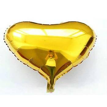 Folyo Balon 2x5 Renk Kalp 10'lu Parti S�sleme