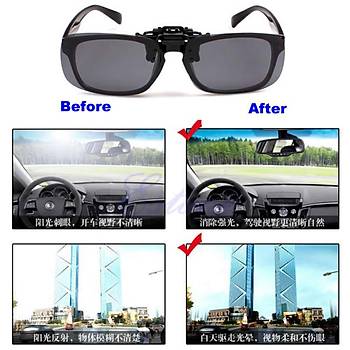 Polarize Clip-on Menteeli Gne Gzl Yeil Lens