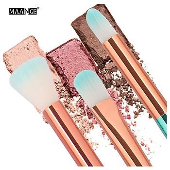 10 lu Set Mavi Denizkızı Makyaj İnce Fırça Set Güzellik Kozmetik Ekipmanları