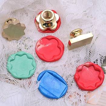 Bo� Mum M�h�r Pirin� Damga Ba�l��� Sekizgen Y�ld�z 24x284mm