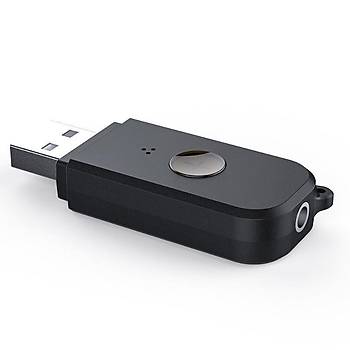 Stereo 3.5mm USB Bt 4.2 Ses Alıcı Çubuk Tek Tuşla Çağrı Cevaplama Fonksiyonu