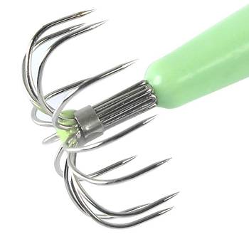PROFISHER Kalamar Sahtesi 5.5cm 12gr 12 İğneli Fosforlu Sert Yem