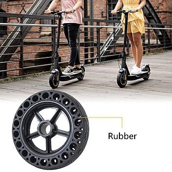 M365 Elektrikli Scooter İçin 10inç Patlamaz Petek Doku Dolgu Lastik