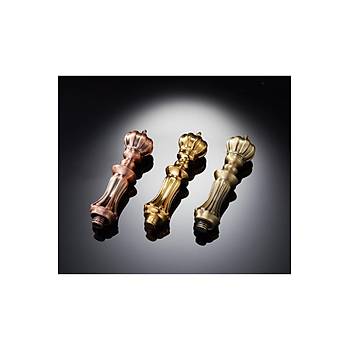 Mum Mhr Damga Kolu Premium Metal Kraliyet Tac Antik Bakr