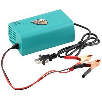 Otomatik Araç Akıllı Akü Şarj 12 V 6A Motosiklet-Tekne-Deniz- Araba