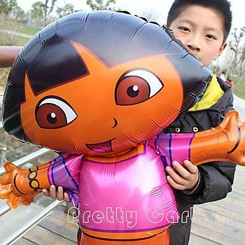 Folyo Balon 105 x 77 Dora Parti Doğumgünü Süs