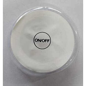 Parti Led Dekor Bardak Şişe Etiket Parlak 4 LED Flaş ve Düz Yanma 45mm