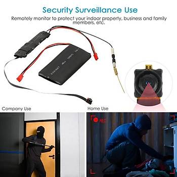 1080P Full HD Ultra Mini IP Kamera WIFI P2P 2.4 RF Kumanda Video Ses Hareket Algılama 