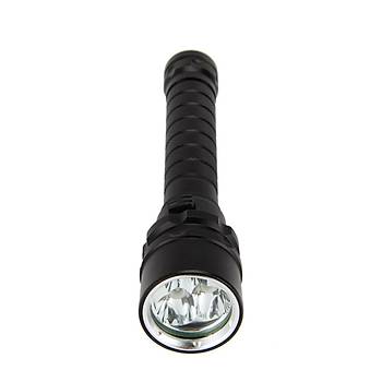 30W 100-200m Su Geirmez Dal UV Feneri 365-395nm