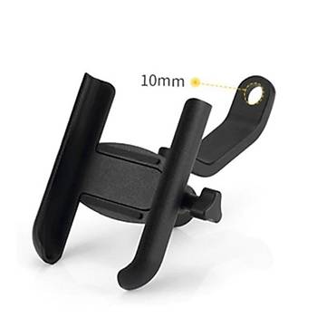 Al�minyum Motorsiklet Cep Telefonu Tutucu Stand USB �arj ��k��l� Dikiz Aynas� Alt� Montaj