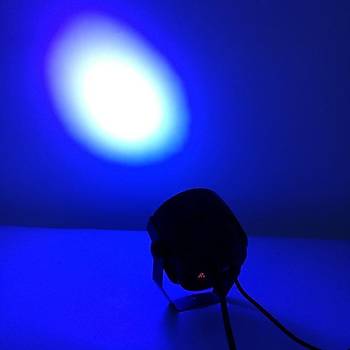 Ultraviyole LED 12x3 36 Watt DMX512 Kr Lambas KTV Projektr Spot