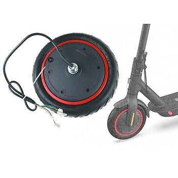 M365 Pro Elektrikli Scooter İçin 350W Tekerlekli Motor Jant 8.5?