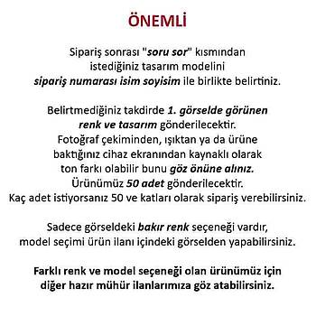 Haz�r M�h�r Mum M�hr� 50 Adet Bak�r