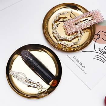 M�h�r Mumu �al��ma Tepsisi Paslanmaz �elik Yuvarlak 10x10cm  