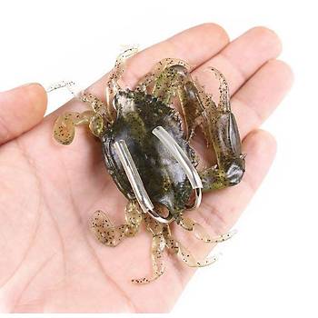 PROFISHER Silika Jel Kurşunlu Sahte Yengeç Yem 10 cm 30 gr Model D    