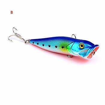 PROFISHER 6 lı Set Sert Yapay Sahte Open Mouth Balık Yem 8,89cm