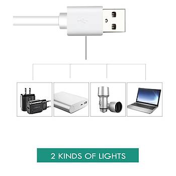 PIR Hareket Sensörlü 5V USB Kablulu 5mt Þerit LED Su Geçirmez 
